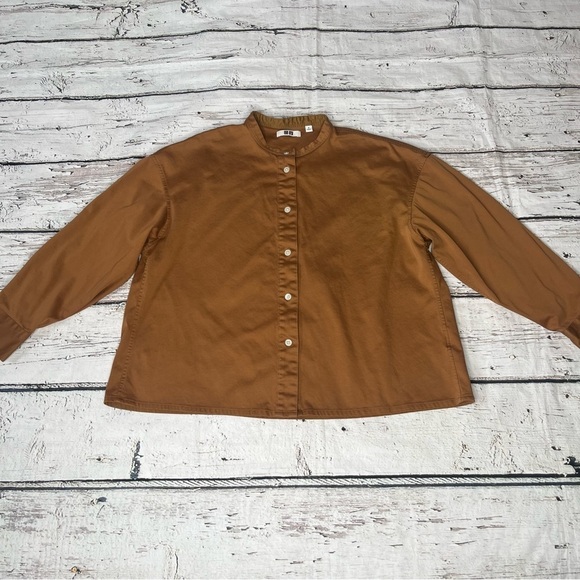 Uniqlo Long Sleeve Button down Shirt Size M - Picture 6 of 7